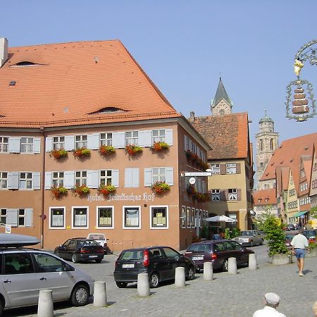 Hotel "Frankischer Hof" Garni ディンケルスビュール エクステリア 写真